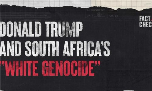 Whatever Trump says, whites are not doing badly in South Africa